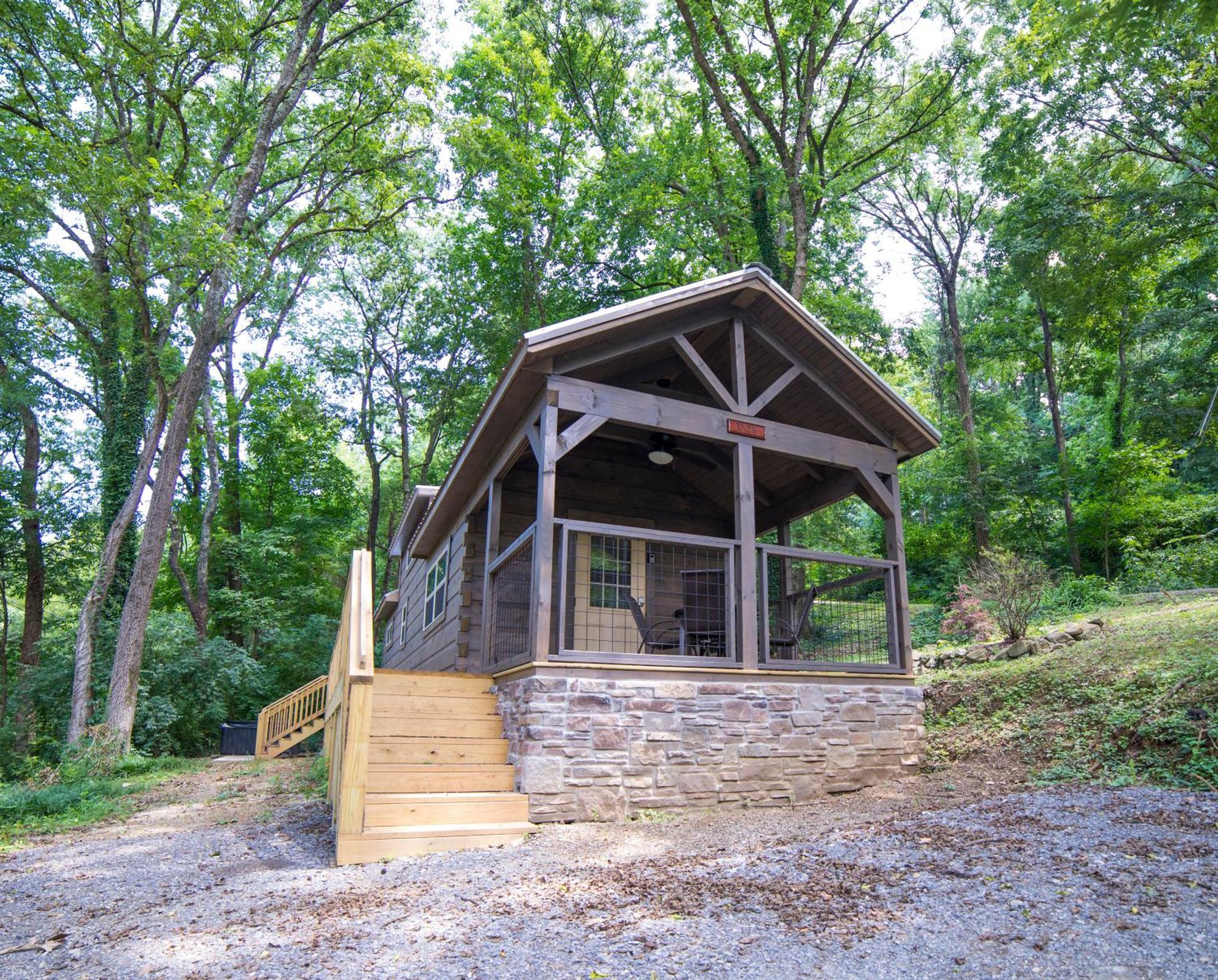 Ryon Tiny Home Cabin City-Side Rustic Retreat Чатануга Екстериор снимка